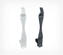 Держатель кассет цен PC-DELI-SIDE-SET90 на посуду ножка 90 — держатель кассет цен с изменяемым углом наклона. Назначение: использование в отделах гастрономии